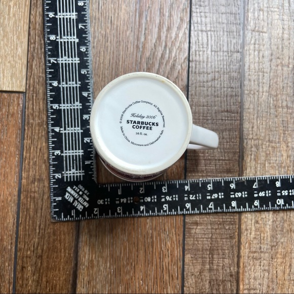 Starbucks 2006 Holiday Mug 16 Ounces - Picture 7 of 10